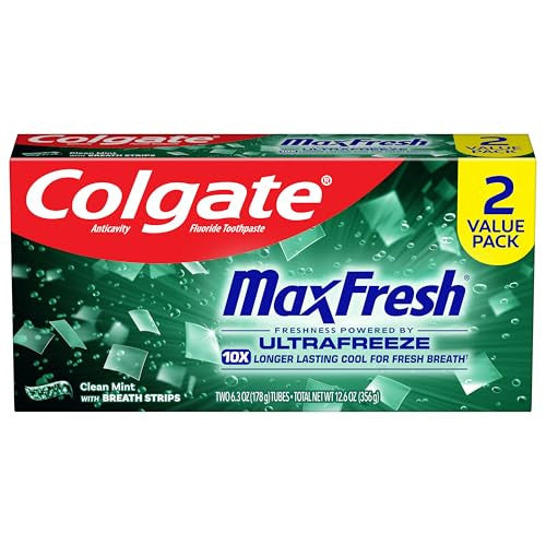 Colgate MaxFresh Clean Mint Toothpaste 6.3oz