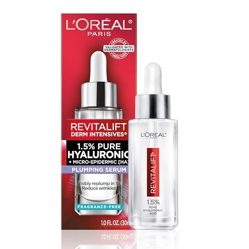L'Oreal Paris Revitalift Pure Hyaluronic Acid Serum, 0.5 fl oz