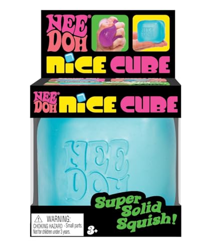 Nee-doh Nice Cube Satisfying Square Shaped Sensory