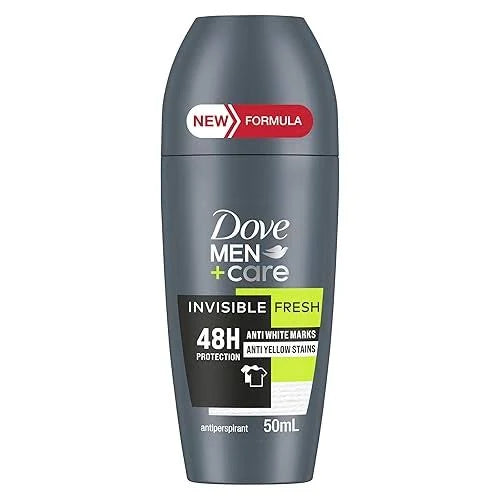 Dove Invisible Fresh Deodorant Roll (Pack of 3)